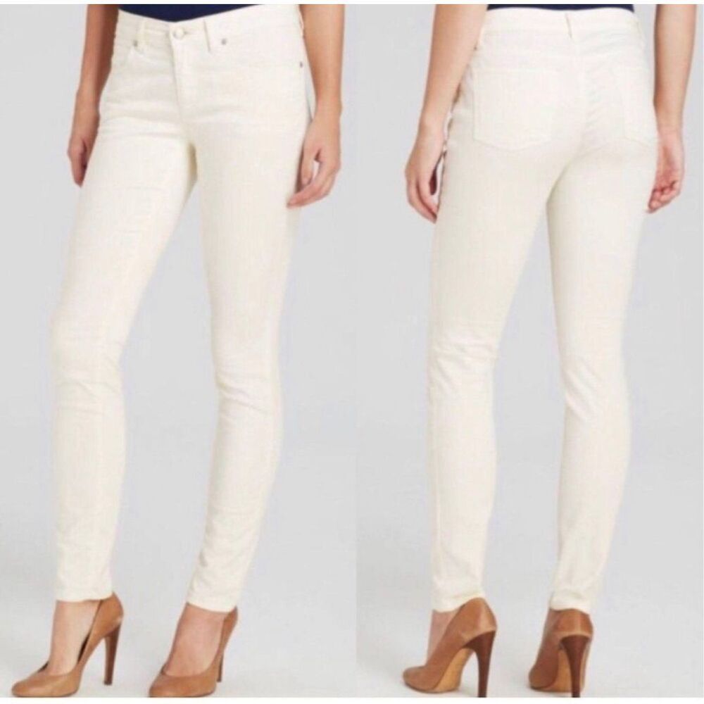 NWT‎ Eileen Fisher slim ankle jean Beige Color size 2